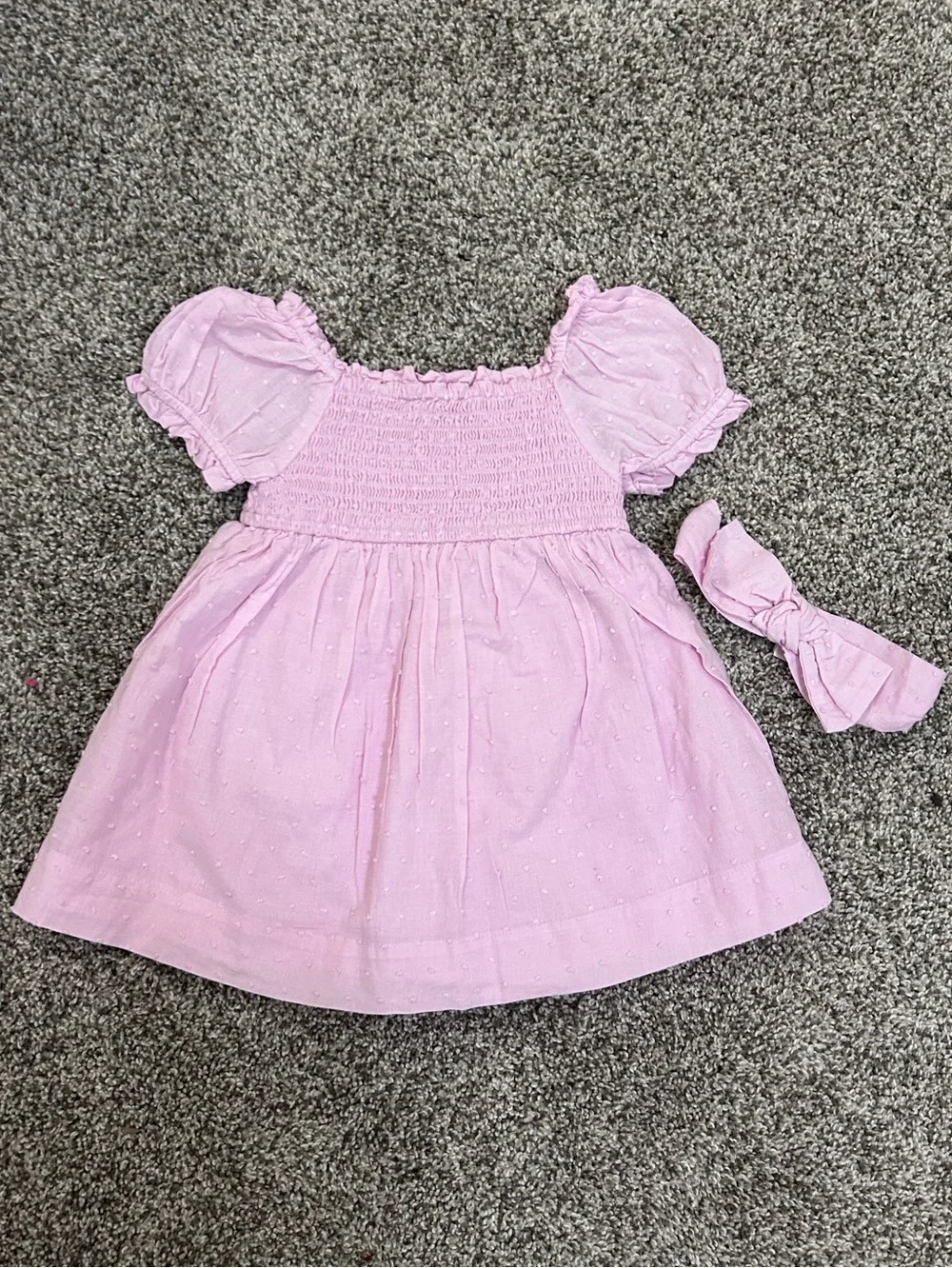 NWT Baby Gap purple dress